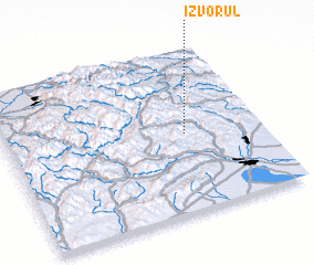 3d view of Izvorul