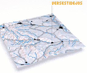 3d view of Verşeşti de Jos