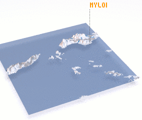 3d view of Mýloi