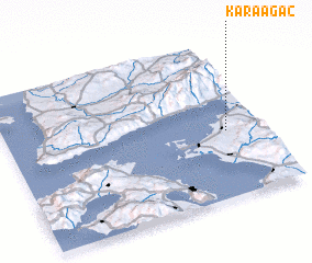 3d view of Karaağaç