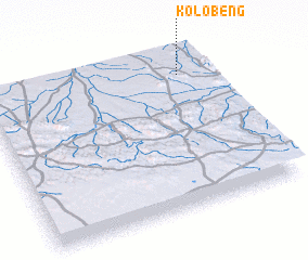 3d view of Kolobeng
