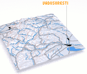 3d view of Vadu Soreşti