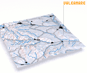 3d view of Valea Mare