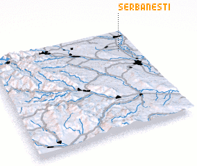 3d view of Şerbăneşti