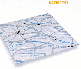 3d view of Bătrîneşti