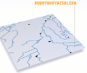 3d view of Rudnya Knyazʼselʼska