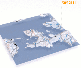 3d view of Sasallı