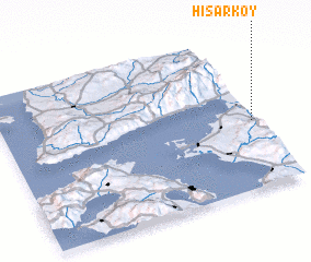 3d view of Hisarköy