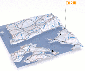 3d view of Çoruk