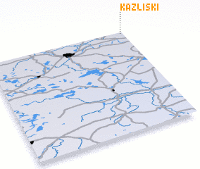 3d view of Kazliški