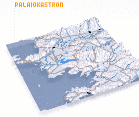 3d view of Palaiókastron