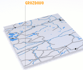 3d view of Gruzdovo