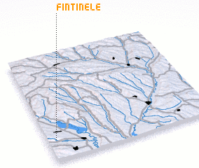 3d view of Fîntînele