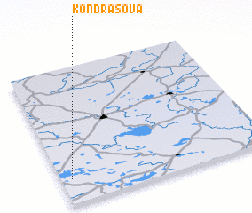 3d view of Kondrašova