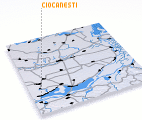 3d view of Ciocăneşti