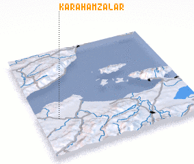 3d view of Karahamzalar