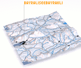 3d view of Bayrali see Bayraklı