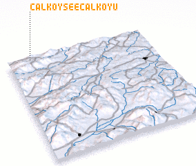 3d view of Çalköy see Çalköyü