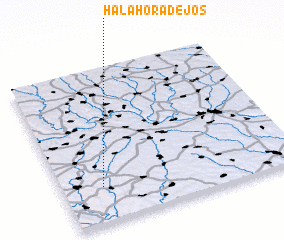 3d view of Halahora de Jos