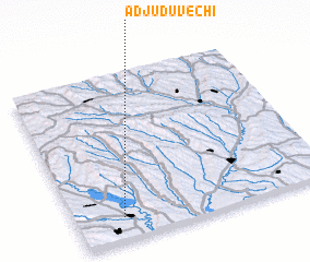 3d view of Adjudu Vechi