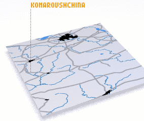 3d view of Komarovshchina