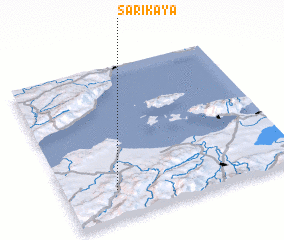 3d view of Sarıkaya