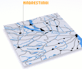 3d view of Mîndreştii Noi