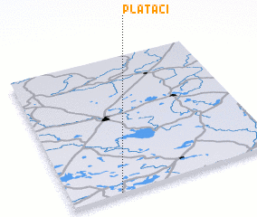 3d view of Platači