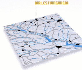 3d view of Bîrleşti-Ungureni