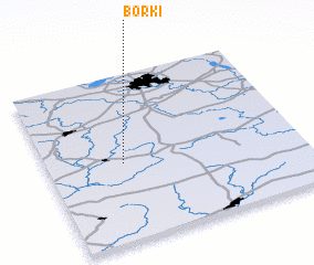 3d view of Borki