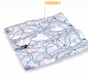 3d view of Yeniköy