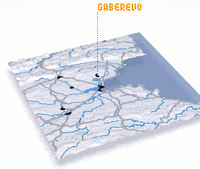 3d view of Gaberevo