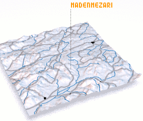 3d view of Madenmezarı