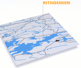3d view of Mutoudenniemi