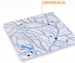 3d view of Capu Rediului