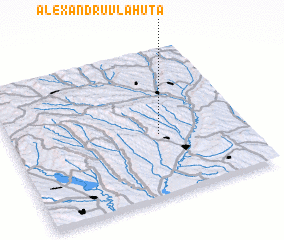 3d view of Alexandru Vlăhuţă