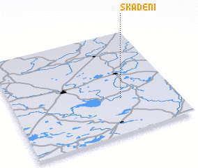 3d view of Skadeņi