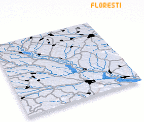 3d view of Floreşti