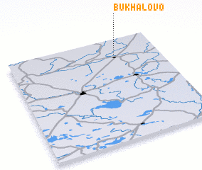 3d view of Bukhalovo