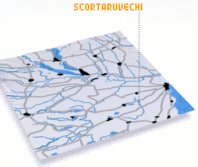 3d view of Scorţaru Vechi