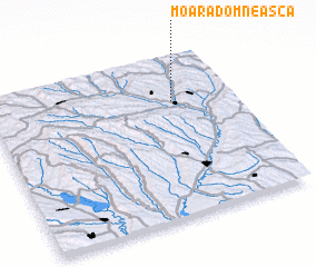 3d view of Moara Domnească