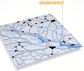 3d view of Ungheni-Prut