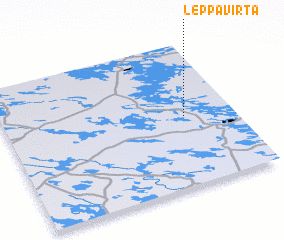 3d view of Leppävirta
