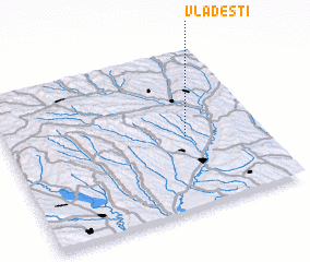 3d view of Vlădeşti