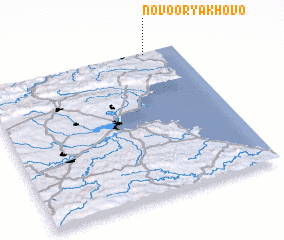 3d view of Novo Oryakhovo