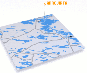 3d view of Jännevirta