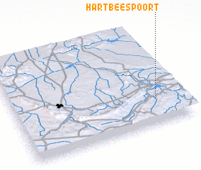 3d view of Hartbeespoort