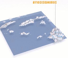 3d view of Áyios Isídhoros