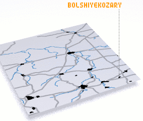 3d view of Bolʼshiye Kozary