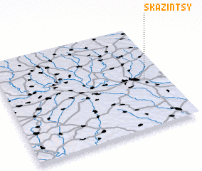 3d view of Skazintsy